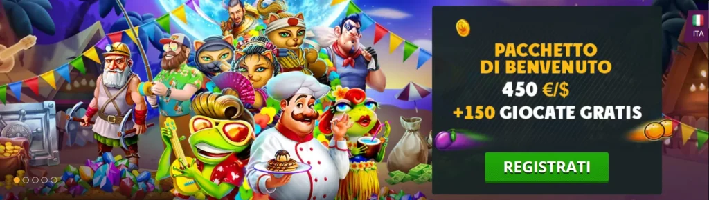 bonus di benvenuto playamo casino