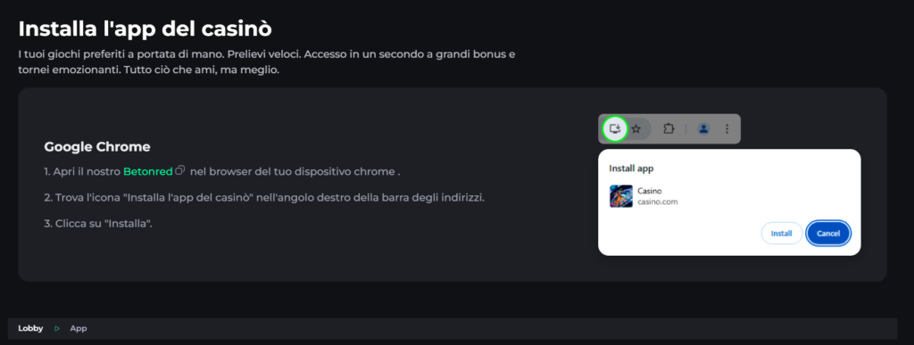 app di betonred