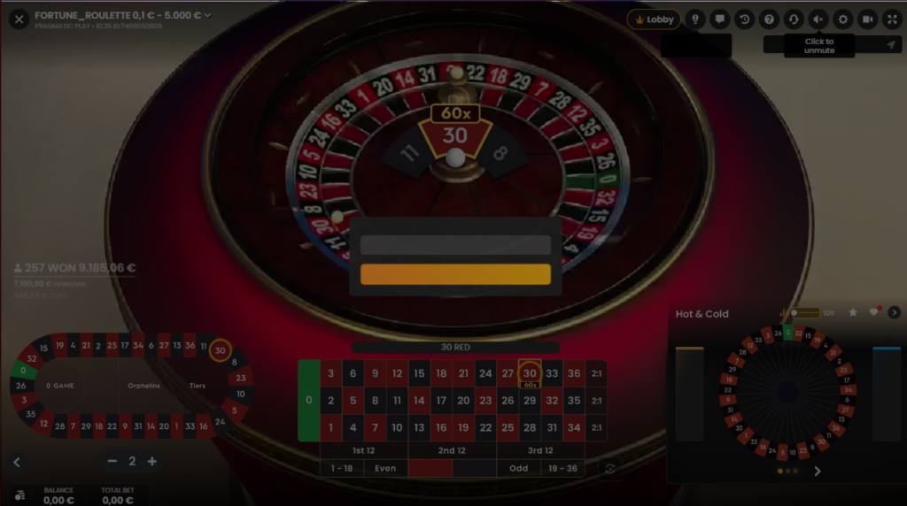 nuove roulette su alf casino