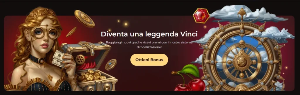 Sistema fedeltà di Vincispin