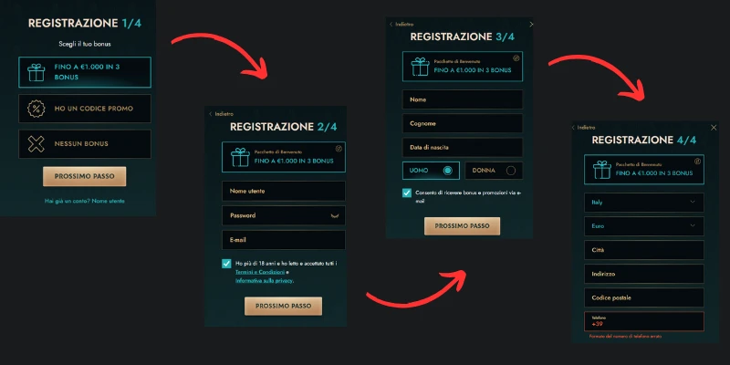 dolly casino registrazione
bonus di benvenuto dolly casino