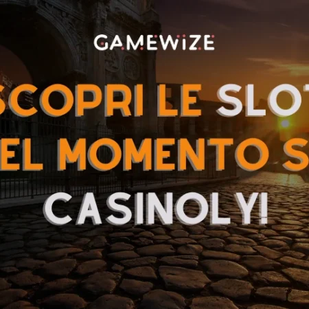 Le slot più popolari su Casinoly: inizia a giocare e scopri nuovi giochi