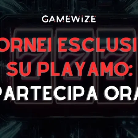 Tornei su Playamo: tenta la fortuna ogni settimana!