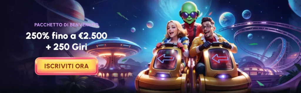 bonus di benvenuto novajackpot