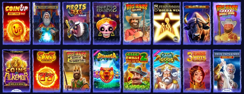 Spinight Casino giochi