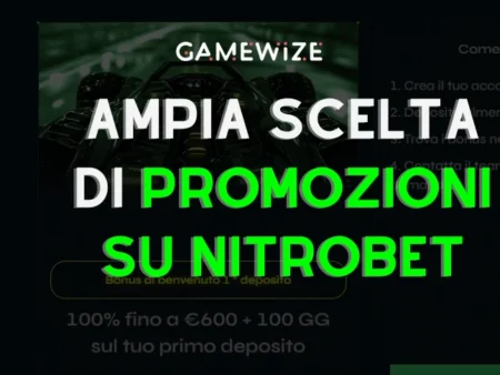 Le promozioni di NitroBet da non perdere