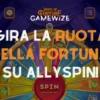 Ruota della fortuna di AllySpin Casino: vinci premi incredibili!
