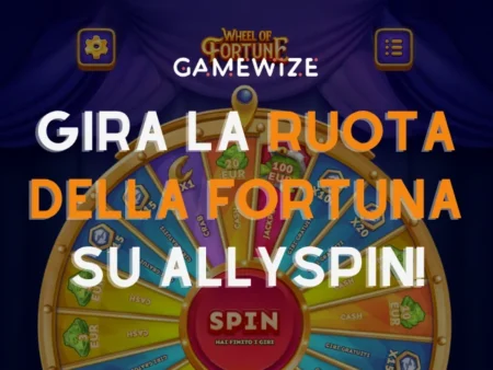 Ruota della fortuna di AllySpin Casino: vinci premi incredibili!
