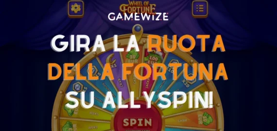 Ruota della fortuna di AllySpin Casino: vinci premi incredibili!