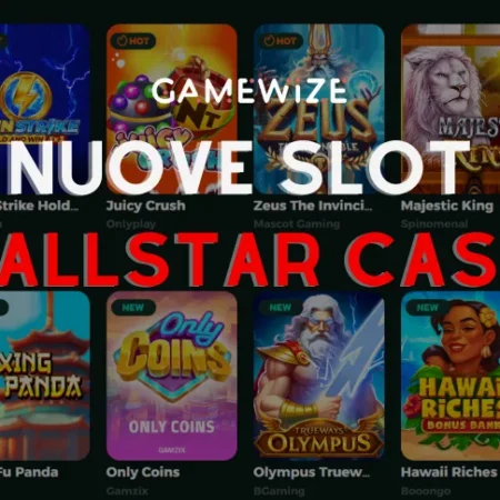 Le nuove slot di AllStar Casino: 5 da non perdere